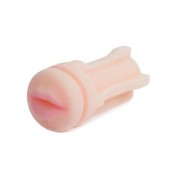 Cyber Skin - Vulcan Deep Throat w/Vibration – Cream