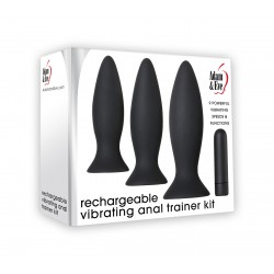 RECHARGEABLE VIBRATING ANAL TRAINING KIT