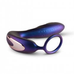 Hueman - Black Hole Anal Vibrator With Cockring
